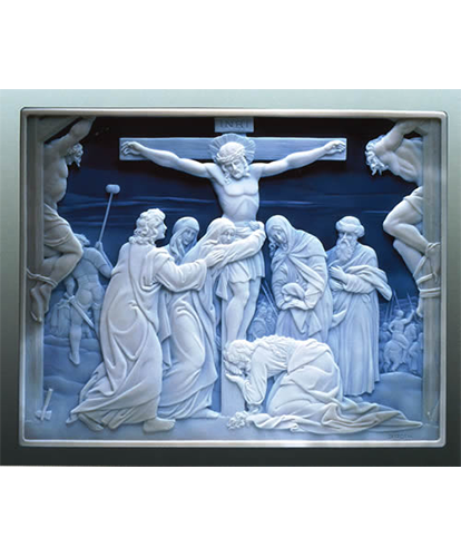 十字架に付けられるキリスト Die Kreuzigung Christi 168×135mm 1992